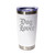 'Dog Lover', Stainless Steel Tumbler, 20 Oz., Choose Your Color, Made4You