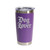 'Dog Lover', Stainless Steel Tumbler, 20 Oz., Choose Your Color, Made4You