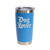 'Dog Lover', Stainless Steel Tumbler, 20 Oz., Choose Your Color, Made4You