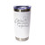 'Cats Leave Paw Prints On Your Heart', Stainless Steel Tumbler, 20 Oz., Choose Your Color, Made4You