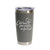 'Cats Leave Paw Prints On Your Heart', Stainless Steel Tumbler, 20 Oz., Choose Your Color, Made4You
