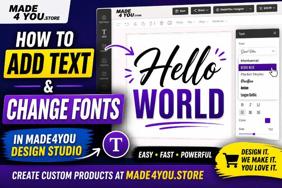 How to Change Fonts