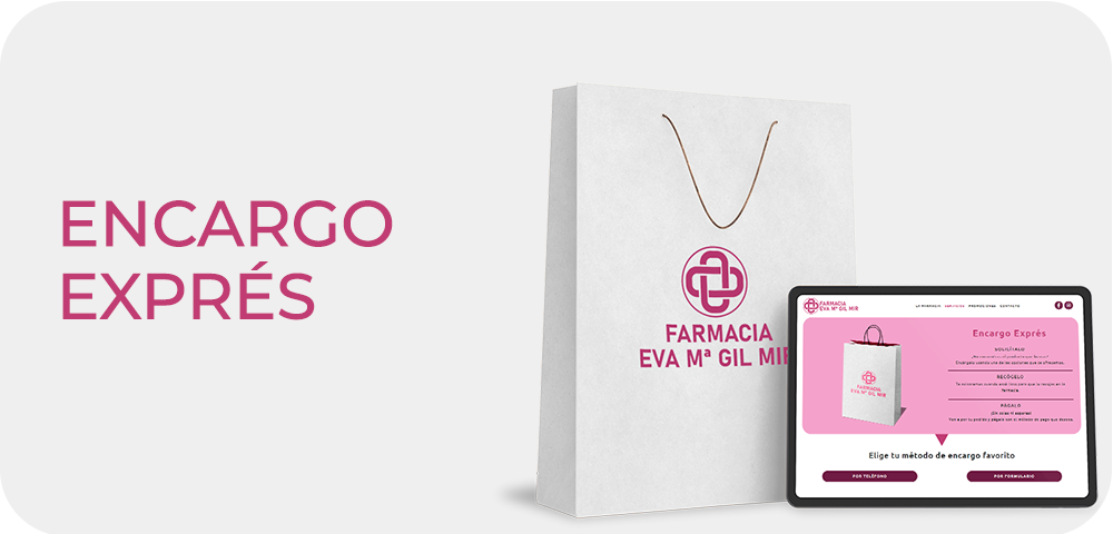 Encargo Exprés En farmacia Eva María Gil Mir