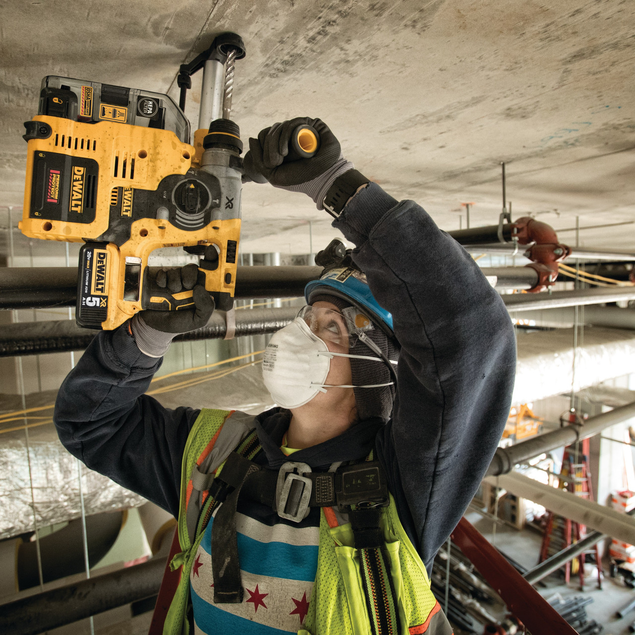 DeWalt 20V XR 1in SDS Rotary Hammer Kit