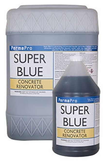 PermaPro 1Gal Super Blue Concrete Renovator