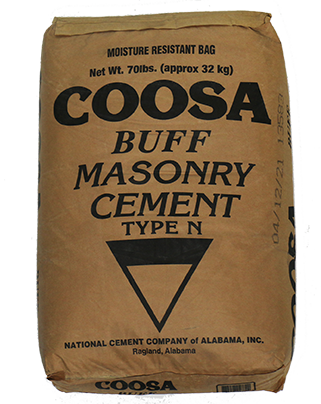 Coosa Buff Mortar Mix Type N – 70lb
