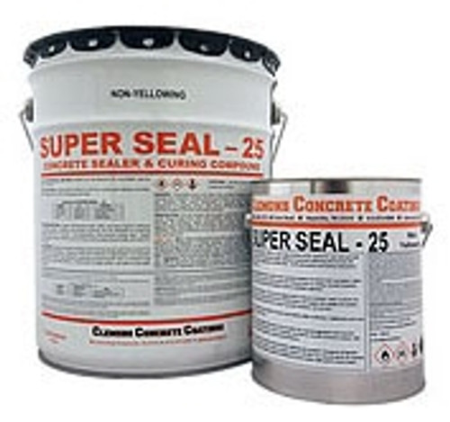 Clemons Super Seal 25 Non-Yellowing Solvent Based Cure & Seal