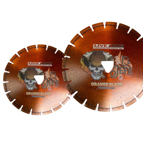 12in El Jefe Orange Blaze Early-Entry Soff-Cut Blade 