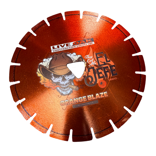14in -10PK El Jefe Orange Blaze Early Entry Soff-Cut Blade