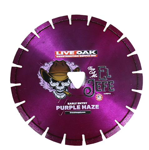12in El Jefe Purple Haze Early Entry Soff-Cut Blade