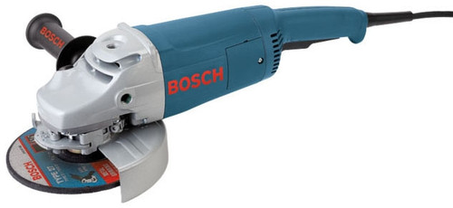 Bosch 7in 15 A Large Angle Grinder with Rat Tail Handle
