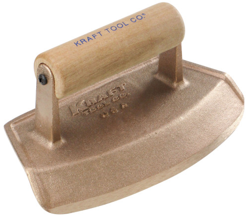 Kraft 24in Diameter Chamfer Tube Bronze Edger with Wood Handle