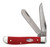 American Workman Red Synthetic Mini Trapper Pocket Knife