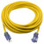 50ft Yellow Lit End Extension Cord 12/3