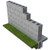 12in 9x9 Galvanized Ladder Mill