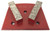 Grinding Machine Slim Fit Tool in red, featuring 2-segment medium metal bond design for grinding machines.