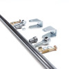 QA1 40in Diagonal Link Kit w/ Mounting Brackets & Tube Adapters - 7838-1068 Photo - Close Up