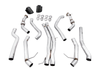 AWE Tuning fits  Audi B9 RS5 Track Edition Exhaust w/ Diamond Black RS Tips - 3020-33058 Photo - out of package