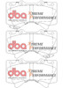 DBA fits  2015 Toyota Tundra XP650 Front Brake Pads - DB1838XP Photo - out of package