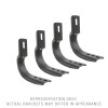 Go Rhino 6845165 Xtreme Cab Length Side Steps - Bracket Kit Only NEW Photo - Primary