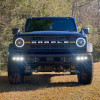 ORACLE Lighting 21-22 Ford Bronco Triple LED Fog Light Kit for Steel Bumper - White - 5890-001 Photo - Mounted