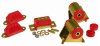 Prothane 87-96 Jeep YJ Drivetrain Kit - Red - 1-1902 User 1
