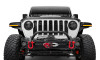 Bushwacker fits  18-22 Jeep Wrangler 2/4dr / 20-22 Jeep Gladiator Trail Armor Hood Armor (3pc) - Tex. Blk - 14131 Photo - Mounted