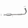 Magnaflow 23535 Direct-Fit Catalytic Converter For 1996-1997 Saturn SL1 NEW 360 Degree Image Set