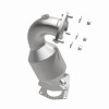 Magnaflow 24212 Direct-Fit Catalytic Converter For 2003-2011 Saab 44077 NEW 360 Degree Image Set