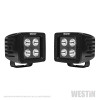 Westin 09-12205B-PR HyperQ B-Force LED Auxiliary Light, Pair Photo - Unmounted