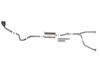 aFe 2022 Toyota Tundra V6-3.5L (tt) Vulcan Series 2.5in to 3in 304 SS Cat-Back Exhaust w/ Black Tip - 49-36061-B Photo - Unmounted