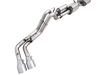 AWE fits  16-22 Toyota Tacoma 0FG Catback Exhaust w/ BashGuard - Dual Chrome Silver Tips - 3015-32826 Photo - out of package