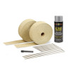 DEI Exhaust Wrap Kit - Tan Wrap and Aluminum HT Silicone Coating - 10112 Photo - Primary