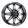 Weld Cheyenne W132 Series 20x10 / 8x170 BP / -18 Offset / 4.75 BS / 125.1 Bore - Gloss Black MIL - W13200017475 Photo - Primary