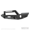 Westin 07-18 Jeep Wrangler JK WJ2 Full Width Front Bumper w/LED Light - Tex. Blk - 59-80055 Photo - Primary