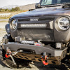 Westin 18-22 Jeep Wrangler JL / 20-22 Gladiator WJ2 Stubby Front Bumper - Tex. Blk - 59-80065 Photo - Mounted