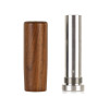Mishimoto Tall Steel Core Wood Shift Knob - Walnut - MMSK-WD-TWN User 1