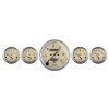 AutoMeter Gauge Kit 5 Pc. 3-1/8in. & 2-1/16in. Mech. Speedometer Antique Beige - 1808 Photo - Primary