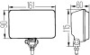 Hella Headlamp Znwh O/180Gr Swmk Mgs12 1Nb - 005860201 Technical Drawing