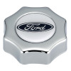Ford Racing Ford Oval Logo Screw In Type Oil Fill Cap - Chrome Finish - 302-230 User 1