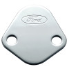 Ford Racing Ford Logo Fuel Pump Blockoff Plate - Chrome - 302-290 User 1
