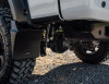 Bushwacker 11-16 Ford F250/350 Super Duty Rear Mud Flaps (Fits Pocket Style Flares) - MUD-20084 Photo - Mounted