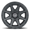 ICON Rebound 18x9 6x5.5 0mm Offset 5in BS 106.1mm Bore Double Black Wheel - 1818908350DB Photo - Close Up