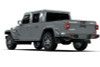 Rally Armor 19-23 Jeep JT Gladiator Mojave/Rubicon Black Mud Flap w/ Metallic Black Logo - MF104-BLK-MBK User 2