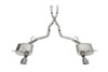 Corsa 11-23 Dodge Durango Xtreme 2.5in Cat-Back Dual Rear Exit w/ Single 4.5in Polished Tips - 21186 Photo - Primary
