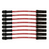 Moroso GM LS/LT 8.5mm Ultra 40 11in Long Wire Set w/o Alum Heatshield - Red - 73743 User 1