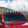 Westin 21-23 Ford Bronco (Excl. Bronco Sport) XTS Overhead Light Mount - Tex. Blk - 37-711255 Photo - Mounted