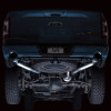 AWE Tuning 2021+ Ford F-150 Tremor (w/ Bumper Cutouts) 0FG Non-Resonated Catback -Diamond Black Tips - 3020-33402 Photo - Mounted