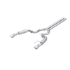 MBRP 2024 Ford Mustang GT S650, 5.0L 3in Dual Split Rear Aluminized Steel - S7253AL User 1