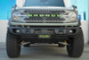 DV8 Offroad 2021 Ford Bronco | Capable Bumper Slanted Front License Plate Mount - LPBR-05 Photo - Unmounted